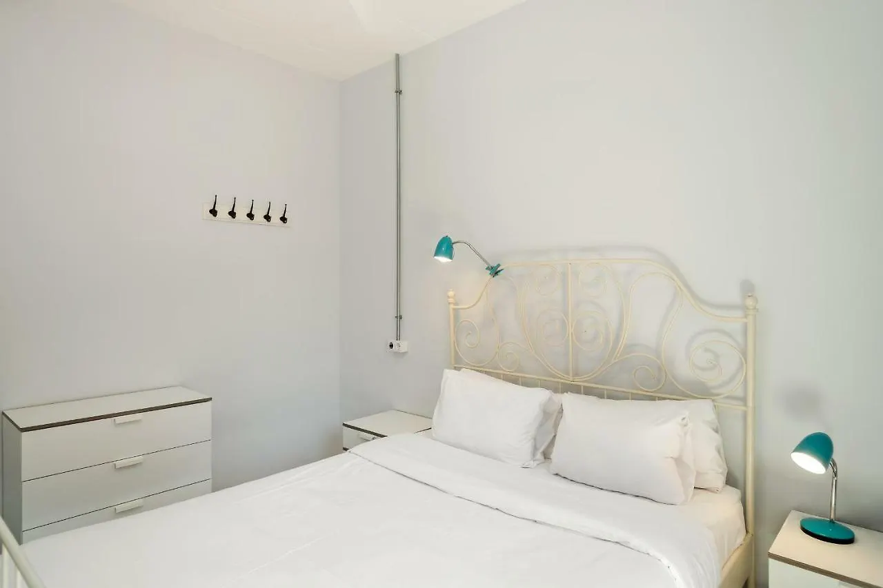 Vintage Blue House With Balcony Apartment L'Hospitalet de Llobregat Spain